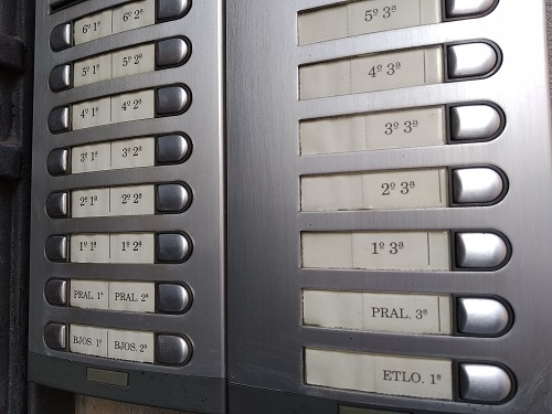 Distribución por plantas de una edificio del Eixample